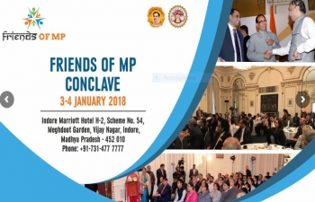  Friends of Madhya Pradesh Conclave at Indore from 3-4 January 2018